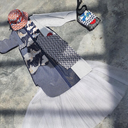 Cassey Gan Designs Outfit Flatlay