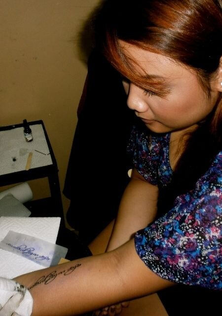 Meaningful Tattoo Stories - Nina Getting Her First Ink Meaningful Tattoo Stories - Nina Getting Her First Ink