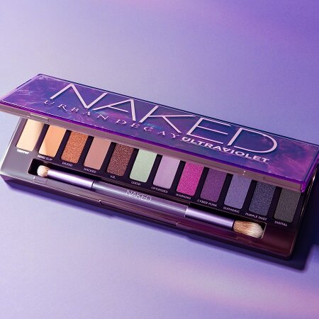 Urban Decay Naked Ultraviolet Eyeshadow Palette A photo of the Urban Decay Naked Ultraviolet Eyeshadow Palette