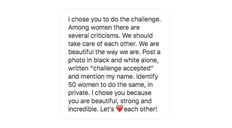 How the black-and-white photo challenge works How the black-and-white photo challenge works