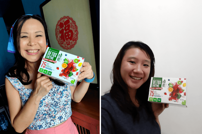 Kinohimitsu Detox Enzyme reviewers Sin and Miso udonn Kinohimitsu Detox Enzyme reviewers Sin and Miso udonn