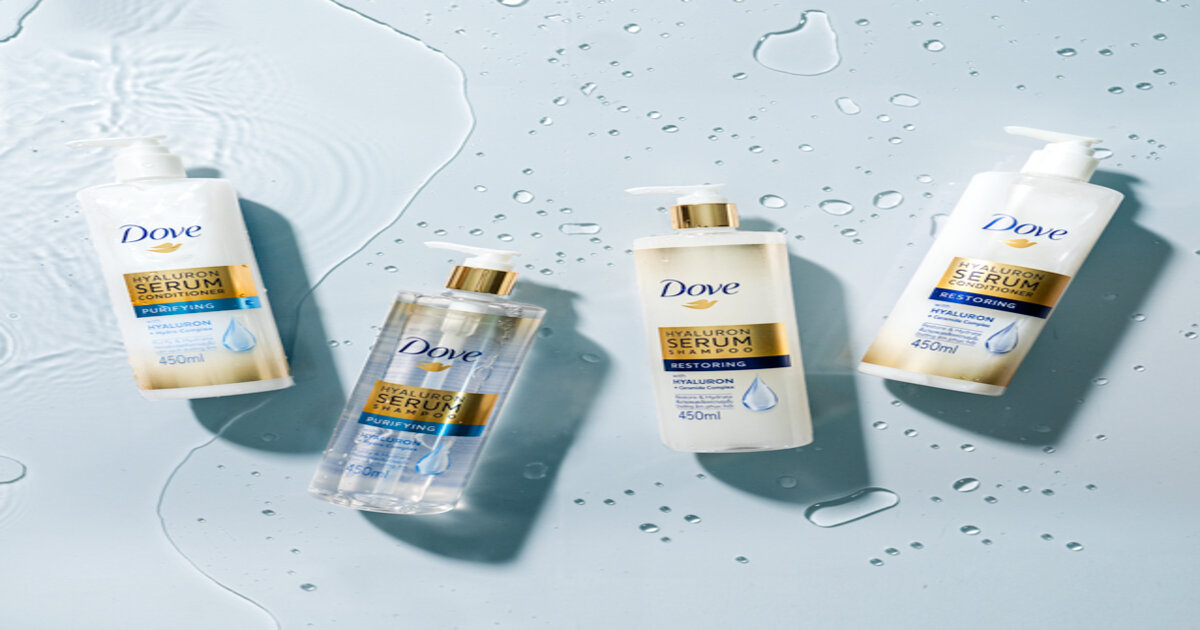 Get Ultimate Hair Hydration With Dove Hyaluron Serum Clozette