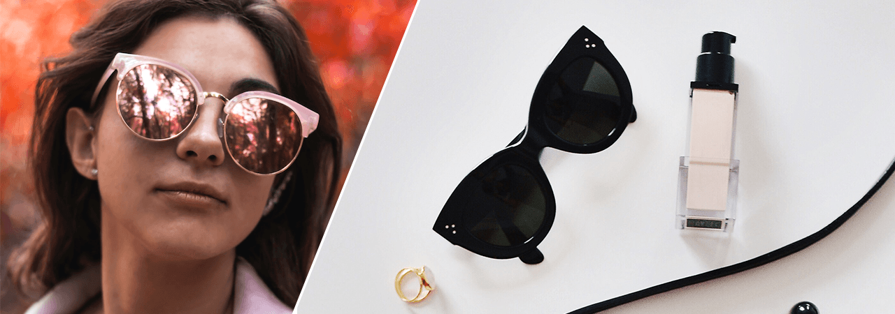 Update your sunnies collection with the latest trends. From retro silhouettes to bold prints, here are the most interesting sunglasses designs of today.
