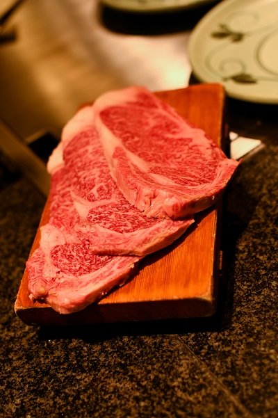 Kobe marbled beef