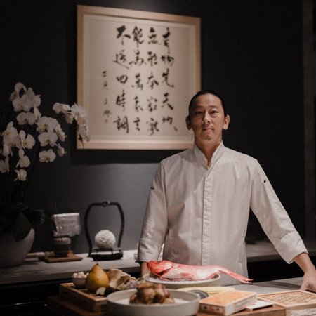 Chef-owner Masanao Saito.