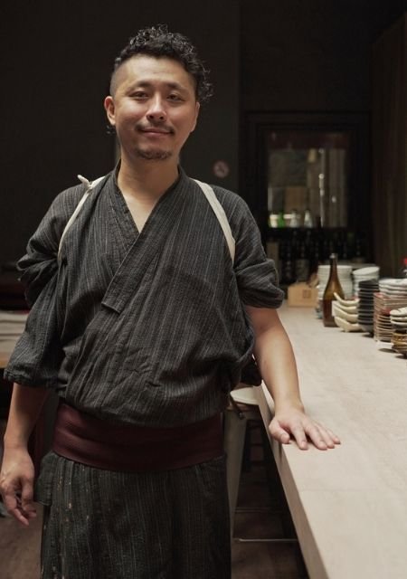 Chef Koki Miyoshi of Kamoshita 