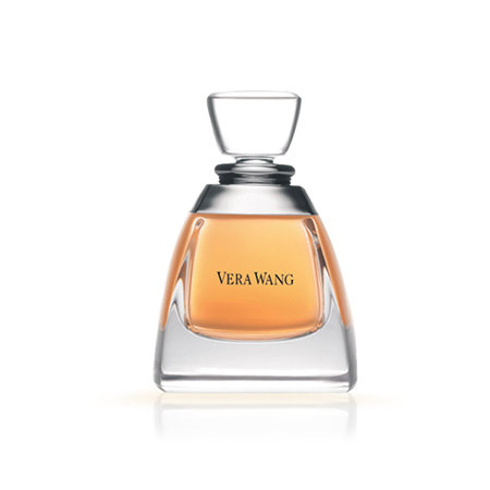 A bottle of Vera Wang Perfume by Vera Wang