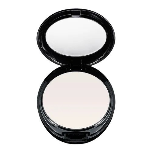 Colourless powder on compact