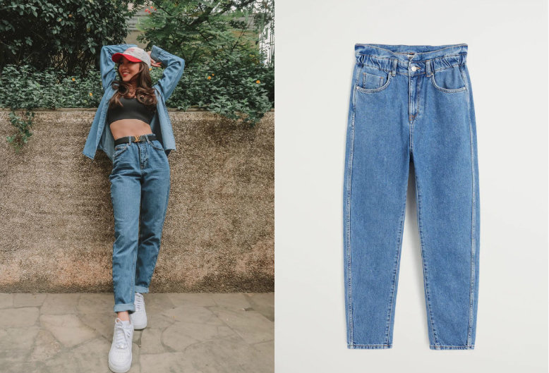 80s outfit jeans