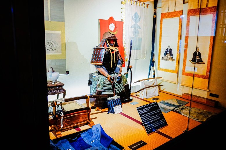 Kakunodate Samurai District display