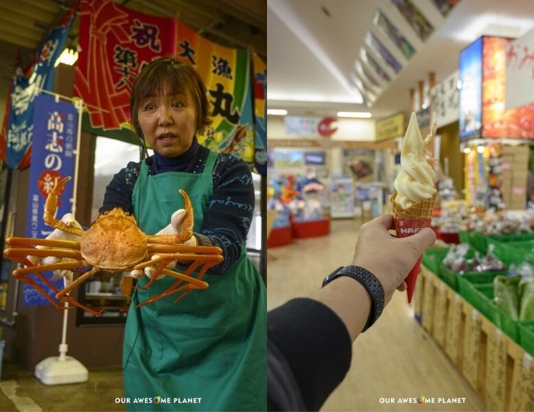 In Central Japan, seafood is the perfect pick so you can enjoy this. 