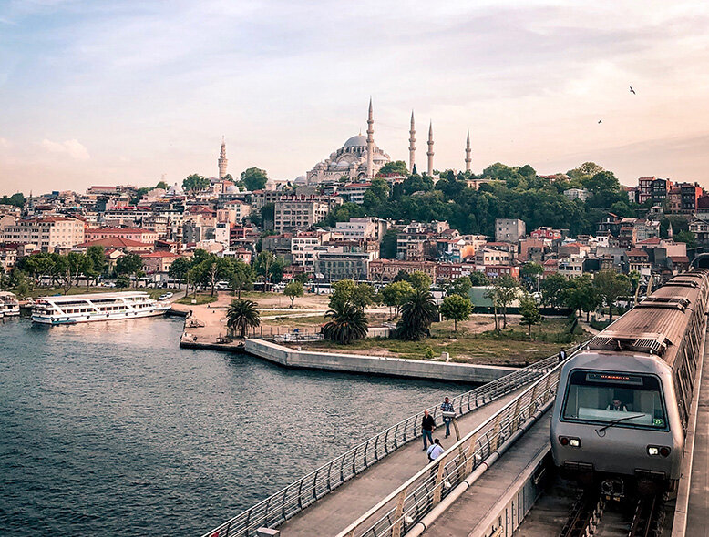 A view of Istanbul, Turkey