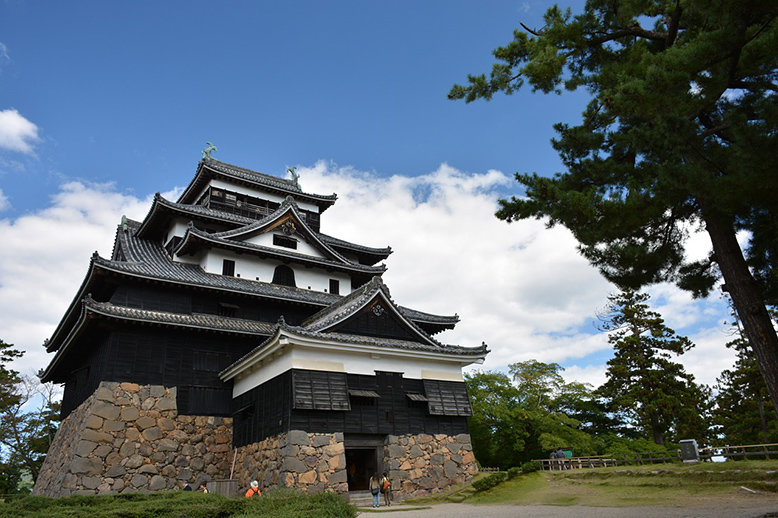 An old Japanese castle