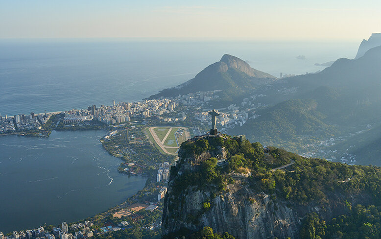 Christ the Redeemer in Rio de Janeiro, Brazil