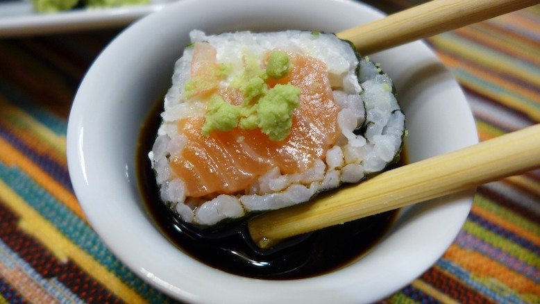 Sushi in Koikuchi Shoyu