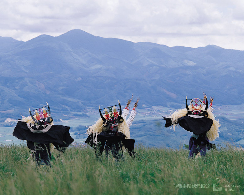 Tono is home to many traditional performing arts, including the Deer Dance, depicted in the photo.
