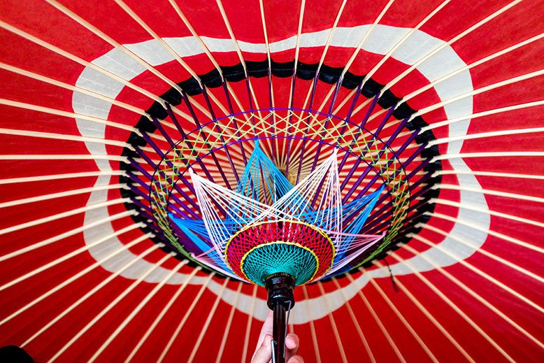 Traditional Japanese umbrella