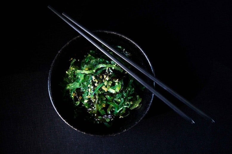 Wakame Salad In Bowl