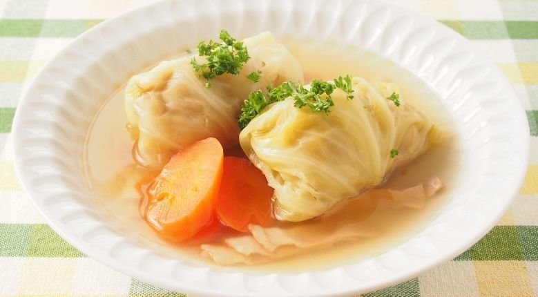 Japanese-Style Cabbage Rolls