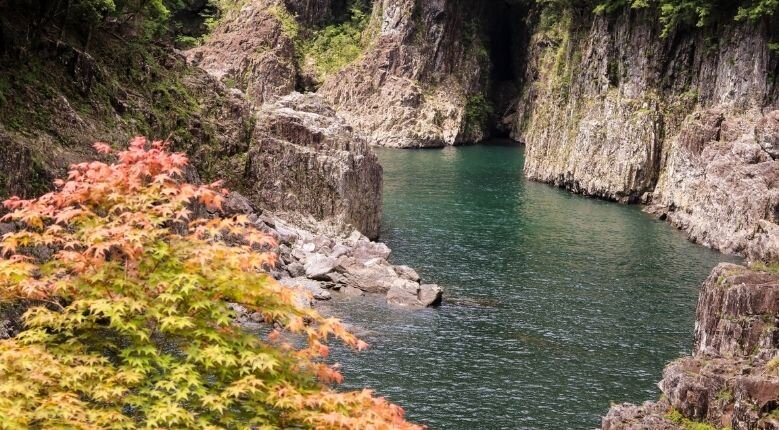 Doro-kyo Valley in autumn 