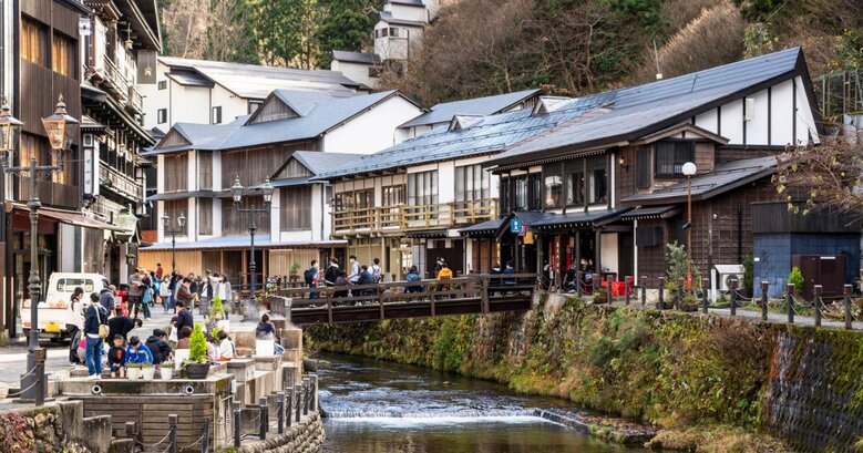 Ginzan Onsen Yamagata Japan