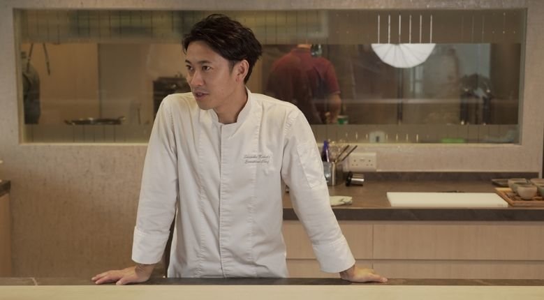 Chef Shusuke Kubota at Omakase@Stevens 