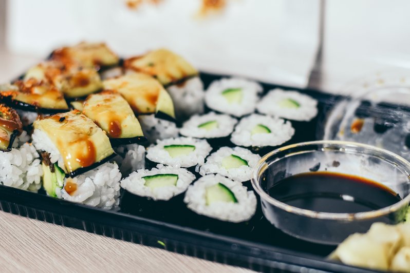 Okinawa Diet: Sushi