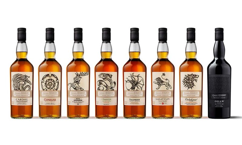 The Game of Thrones Single Malt Scotch Whisky Collection