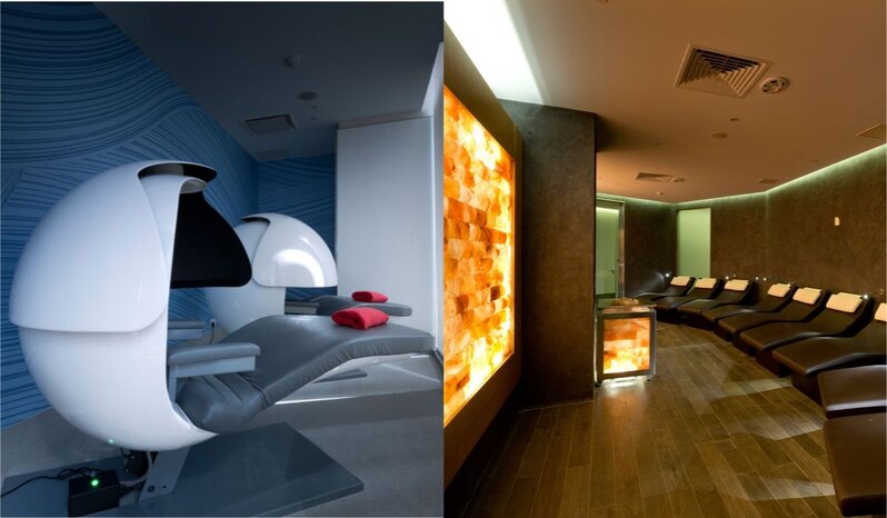 Virgin Active's Sleep Pod and Salt Room Virgin Active's Sleep Pod and Salt Room