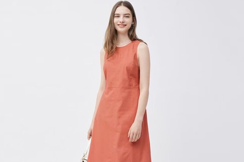 gu linen dress