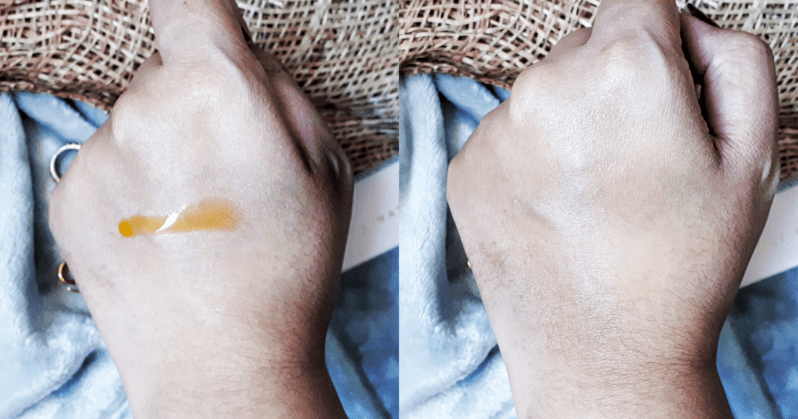Herbivore Phoenix Regenerating Facial Oil review Herbivore Phoenix Regenerating Facial Oil review - texture and blending